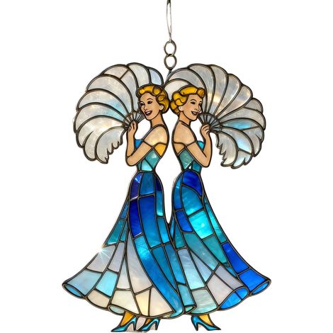 Ornement De Noël - Pendentif Amitié Soeur - Pour Arbre De Noël Et Cadeau - 20 X 20 Cm - 1 Pièce (1/4)