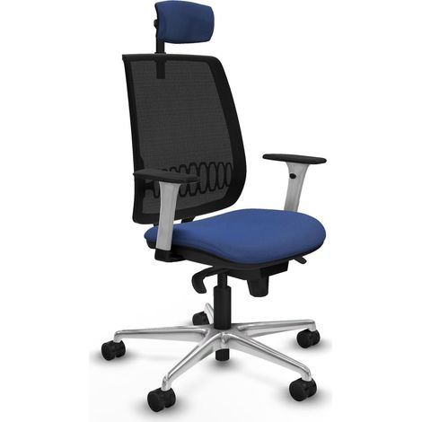 Sedia da ufficio piqueras y crespo Alares bianco supporto 120 kg (1/2)