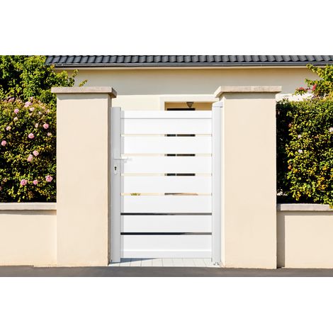 Puerta peatonal blanco VOGEL 100 x 140 cm (1/5)