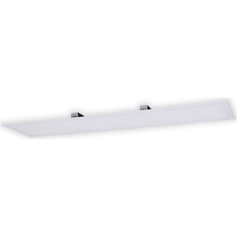 Panneau LED en Saillie Blanc Neutre Métal et Plastique pour Intérieur 119,5 x 29,5 cm - PANGIVO (1/5)