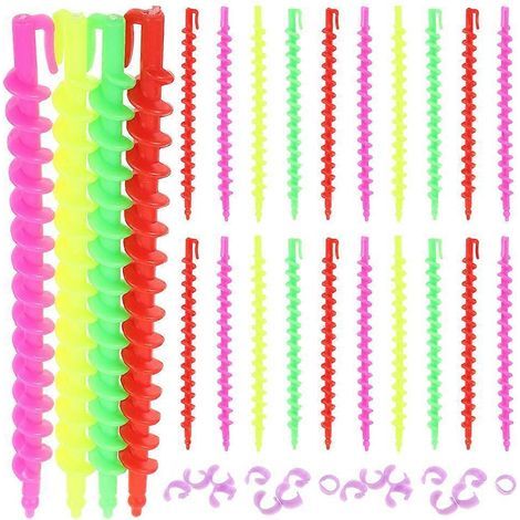 Set mit 26 Lockenwicklern für Dauerwellen, Spiralwickler für Damenhaar – 17,50 x 1,30 x 0,60 cm (1/3)