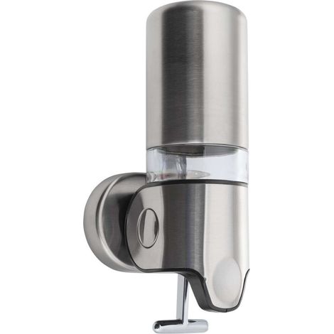 Sapho - Dispenser di sapone liquido con supporto, acciaio inox XP101 (1/4)