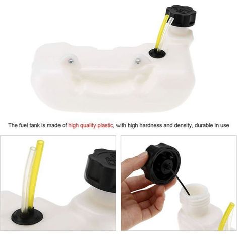 Réservoir Carburant Blanc Plastique pour Débroussailleuse CG430 520 43CC 52CC Fixation 95mm Pièce Re ACCESSOIRES POUR PULVERISATEUR (1/4)