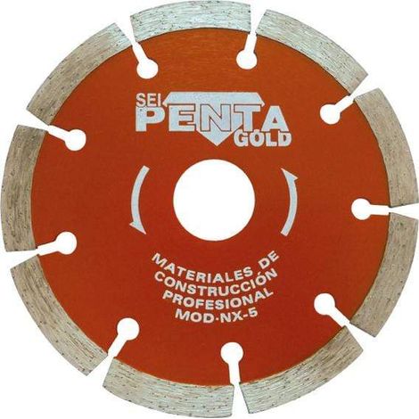 disco de corte de diamante PENTA NX-5 segmentado1230mm segmentado 1