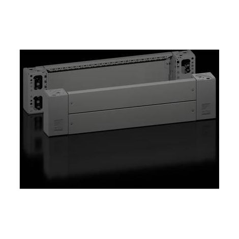 Rittal Sockel-Eckstück VX embellecedor negro H200mm B800mm