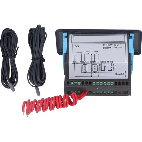 Digitales Thermostat für Kühl- und Abtauprozesse mit Touchpanel, 220 V AC (1/5)