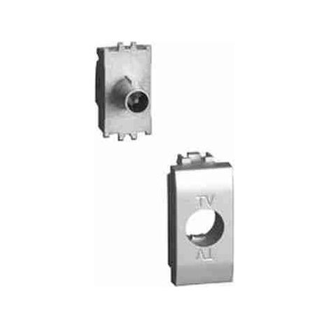 BTINT4202P10N Presa coassiale passante terminale, attenuazione 10dB, per impianti di antenna centralizzati