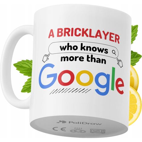 Lustige Tasse für Maurer – Kaffee- oder Teetasse mit witzigem Textdesign – ideal für Geburtstage, Namenstage, Feiertage und besondere Anlässe. Hochwertige Tasse für Zuhause, Büro und Arbeit. Farbe: We