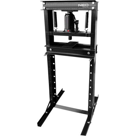 Prensa hidráulica NEO TOOLS 20T - Enderezar, doblar y prensar (1/2)