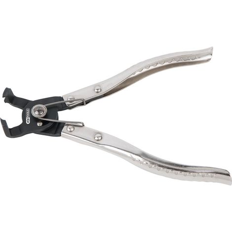 Alicate de click para abrazadera de mangueras en angulo Ø0-18mm