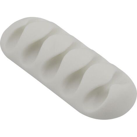 TRU COMPONENTS Support de câble autocollant TC-6646548 Plage de Ø du faisceau 8 mm (max) gris 1 pc(s) X898241 (1/3)
