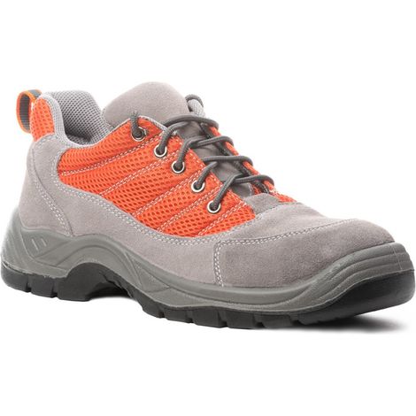 Chaussure de sécurité basse Coverguard Spinelle S1P SRC Gris / Orange 41 (1/5)