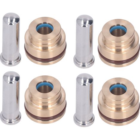 Lot de 4 poignées de commande à poussoir pour excavatrice CAT, taille standard, installation facile (1/5)