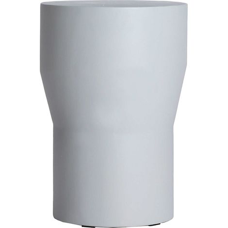 Table d'appoint contemporaine en béton gris pour salon moderne - Béton gris clair contemporain (1/3)