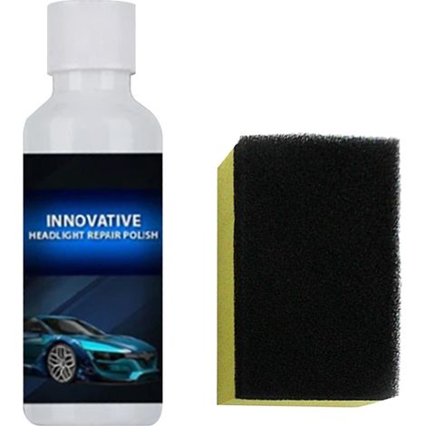 Liquide de réparation de phares de voiture, 20ml, élimine les rayures, l'oxydation, polissage, rénovation, revêtement, Agent léger. (1/5)