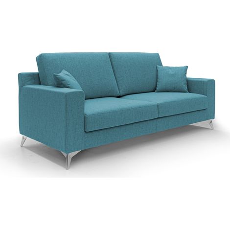 Michael Divano in tessuto impermeabile antimacchia T03 186 cm azzurro (1/4)