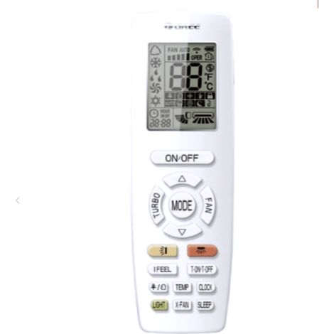 Telecomando universale climatizzatore compatibile gree newari 305001000109