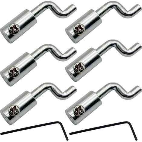 Lot de 6 embouts de câble d'accélérateur en Z, universels, pour tondeuse à gazon, mini-moto, kart, moteur, câble de frein, tête en Z réglable (1/5)