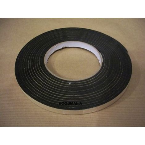 Striscia sigillante in schiuma da 5 metri per piani cottura o lavelli/elettrodomestici, monofacciale.