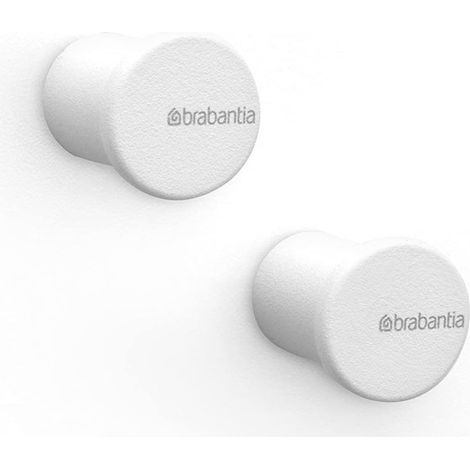 Ganci per asciugamani Brabantia MindSet bianco minerale alluminio (1/4)