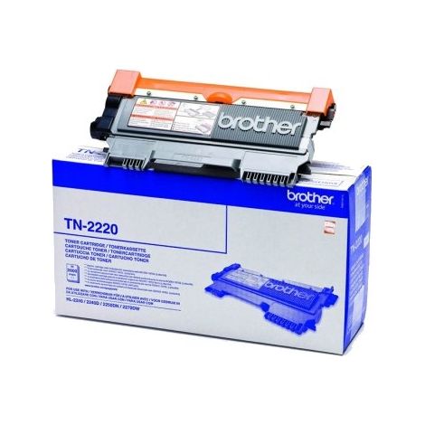 Tóner Original Brother TN-2220/ Negro