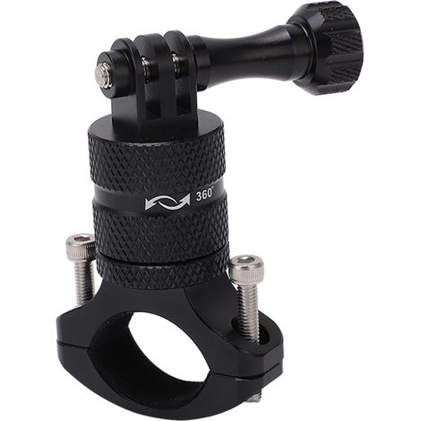Support de vélo réglable à 360°, léger et adaptable pour caméras d'action (1/5)