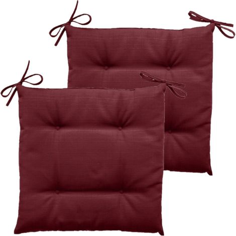 Lot de 2 galettes de chaise d'extérieur KORAI (1/5)