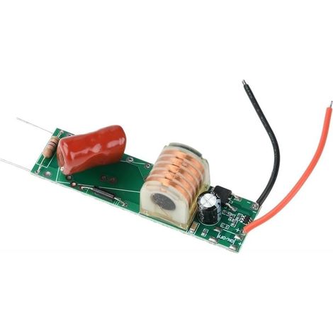 Transformateur haute tension 3,7 V à 3000 V DC Module Boost pour réparation de tapette électrique et expériences scientifiques Vert PCB 8 x 2,1 cm (1/5)
