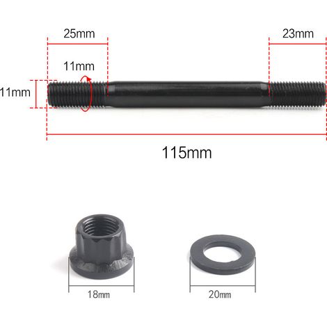 Hot-selling cylinder head bolt kit for Toyota Supra 203-4205 (1/4)