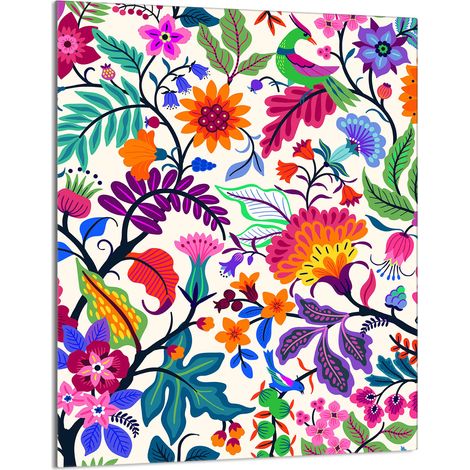 Glasschneidebrett 40x52 Blumen (1/5)