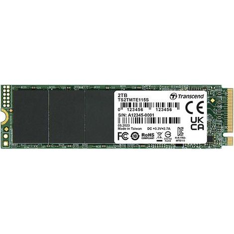 Transcend PCIe SSD 115S M.2 250 GB PCI Express 3.0 3D NAND NVMe