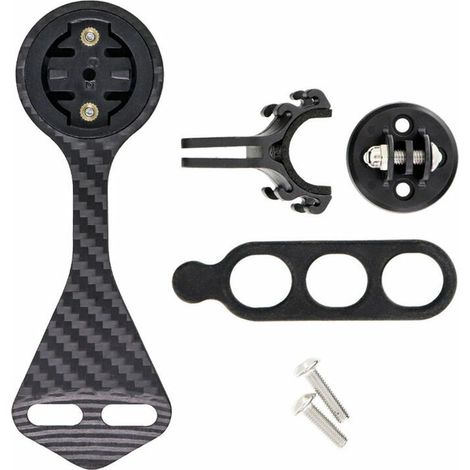 Support d'ordinateur en Fiber de carbone pour guidon de vélo F12 pour Garmin Cateye (1/5)