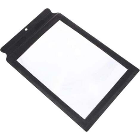 [NEVER USED] Large A4 Reading Magnifier - Very lightweight and unbreakable - Suitable for seniors - A4 lens - 3x magnification - Suitable for books, newspapers, maps