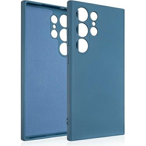 Custodia in silicone Beline blu per Samsung Galaxy S24 Ultra. (1/3)
