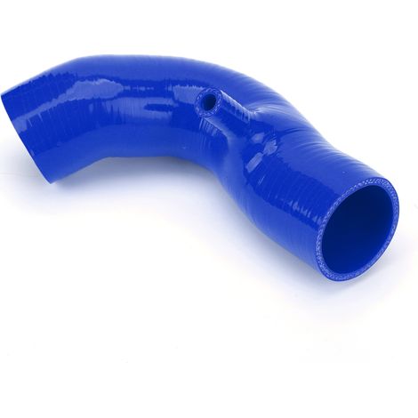 Tuyau d'admission silicone bleu améliorant le flux d'air, remplacement pour Cooper S R53 2001-2006, conduit de suralimentation haute performance, kit flexible 3 pièces, compatible Mini John Cooper Wor (1/5)