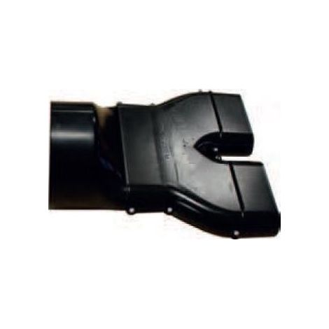 Adapter Flachrohr zu Rundrohr 125mm Acr 50/125 Pluggit