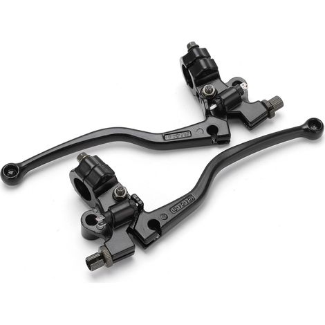 leviers de frein et d'embrayage en aluminium pour guidon moto 22mm, kit de remplacement compatible CG 125, pièces de rechange robustes (1/5)