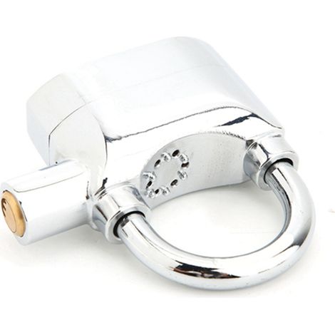 Cadenas antivol étanche avec alarme et sirène pour moto, vélo, porte ou fenêtre (1/5)