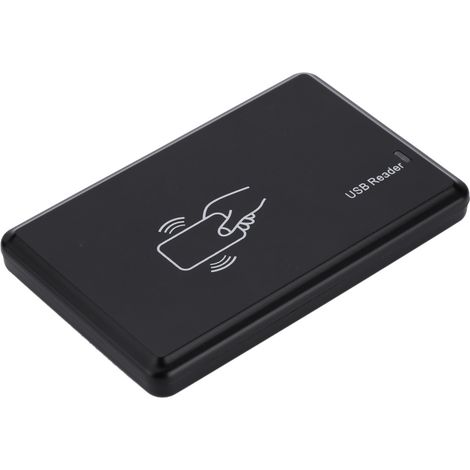 Lecteur/graveur/copieur/duplicateur de cartes d'identité RFID USB 125 kHz avec 5 porte-clés