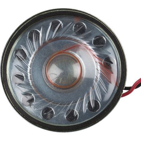 Rs Pro – Haut-parleur miniature 50mm 8Ω 1W – Impédance 8Ω – Niveau sonore 92dB – Cône en Mylar – Dimensions 50 x 7.6mm (1/3)