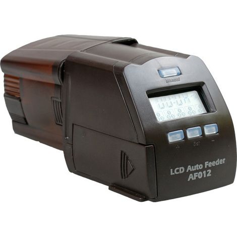 Mangeoire Automatique pour Poissons avec Minuterie Numérique Programmable - Ajoutez-la à Vos Accessoires d'Aquarium