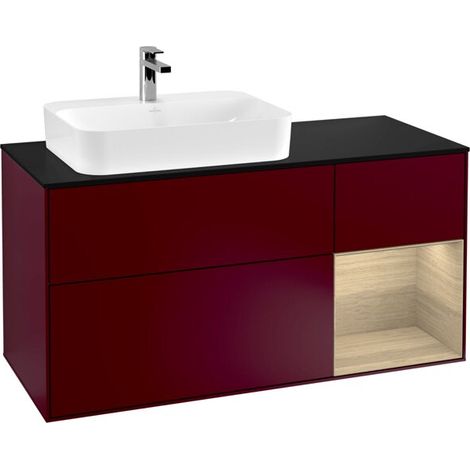 Villeroy & Boch G402PCHB Armoire sous lavabo Finion G40 (1/2)
