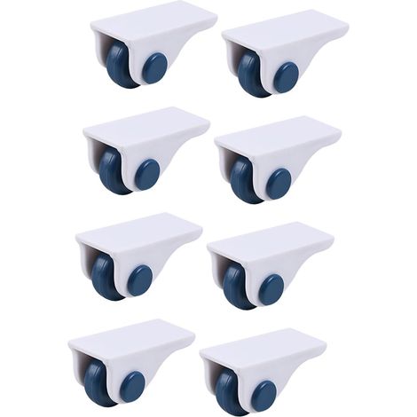 CCYKXA16pièces Roulettes Adhésives Multi-fonctionnelles Pour Boîtes De Rangement De Roues Directionnelles Créatives Pratiques Pour Organisation à Domicile (1/5)