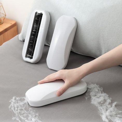 Brosse anti-poils et anti-peluches réutilisable, pour canapé, lit, vêtements et tapis, brosse de nettoyage textile (1/5)