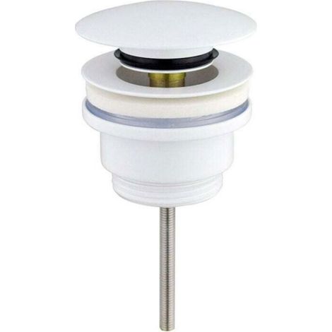 BONDE DE LAVABO UNIVERSEL CLIC-CLAC REA GOLD--blanc (1/5)