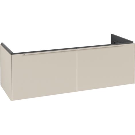 Villeroy & Boch Subway 3.0 armoire sous lavabo, 2 tiroirs,