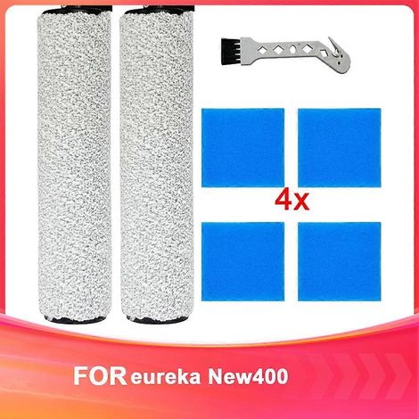 NEW400 Ersatzfilter und rotierendes Bürstenset für EUREKA NEW400 Akku-Hartbodenreiniger (Nass- und Trockengebrauch) (1/5)
