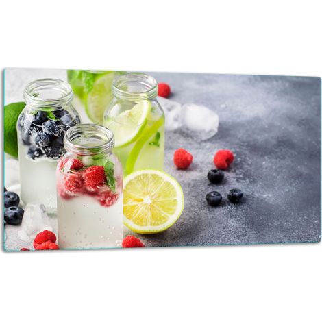 Glasschild Schneidebrett 52x30 FRUCHT (1/5)