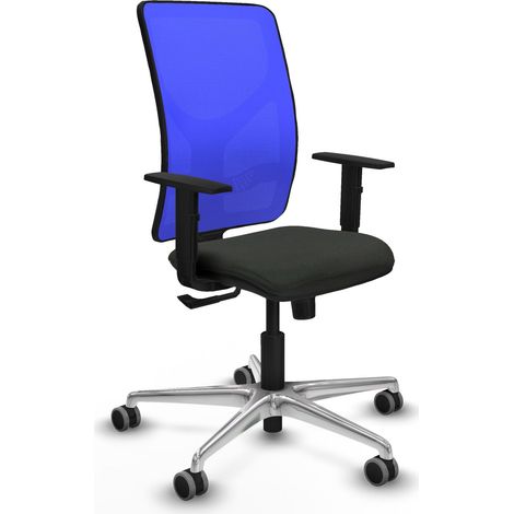 Sedia da ufficio piqueras y crespo Motilla blu schiuma ergonomica (1/2)