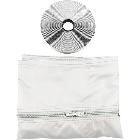 Kit d'Évacuation d'Air pour Climatiseur Portable,Composants Compacts Sans Perçage Joint de fenêtre pour climatiseur mobile pour Prise Murale, Salon, Appartement, Dortoir (1/5)